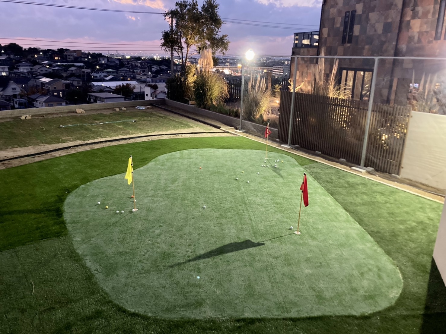 プライベートなゴルフ練習場を実現